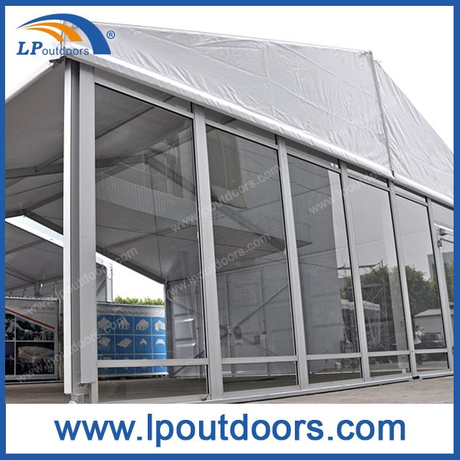 10m高质量户外活动篷房带玻璃墙