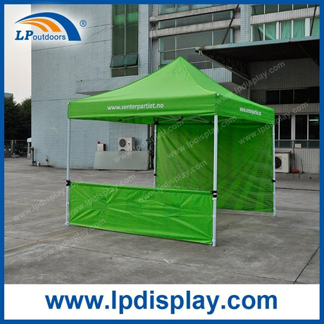 绿色PVC展会陈列广告折叠帐篷